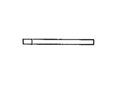 Mopar 4276731 Molding Front Door Outside Lower