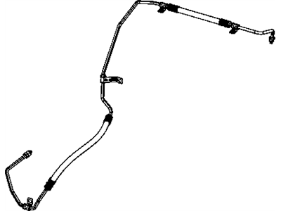 2009 Chrysler Sebring Power Steering Hose - 5272817AE