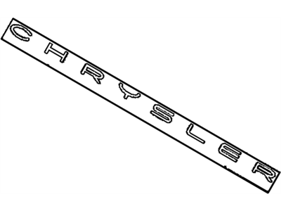 Mopar 4805060 Nameplate