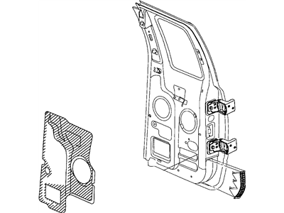 Mopar 55055837AC EXHAUSTER-Quarter Panel