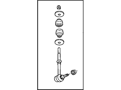 2006 Dodge Ram 2500 Sway Bar Link - 5174060AA