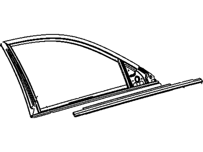 2005 Chrysler Pacifica Door Seal - 5054116AF