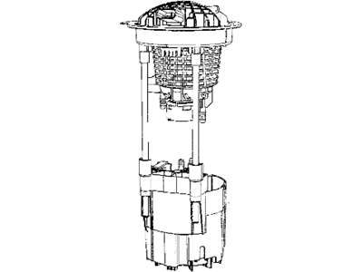 Mopar 68086502AA Fuel Pump Module Assembly-And Level Sensor Module