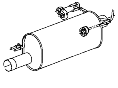 Dodge Ram 3500 Muffler - E0019383UF
