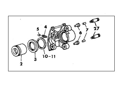 Chrysler New Yorker Brake Caliper - R4423466