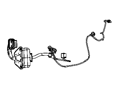 Mopar 68085430AB Wiring-Rear Door