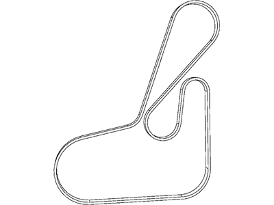 Mopar 4627678AB Belt-SERPENTINE