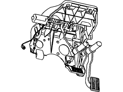 Mopar 5102023AA Cover-Pedal