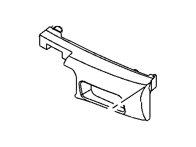 Mopar 5116172AC ABSORBER-Rear Bumper FASCIA