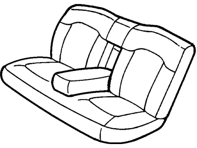 Mopar UP961T5AA Rear Seat Armrest