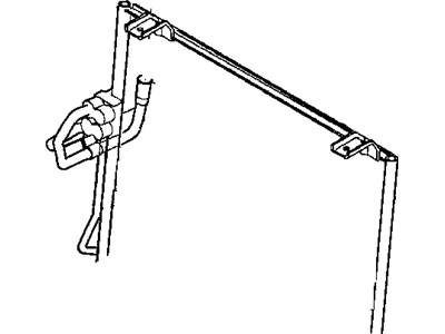 Mopar 55037618AE CONDENSER-Air Conditioning