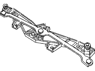 1994 Jeep Grand Cherokee Wiper Pivot - 55155209