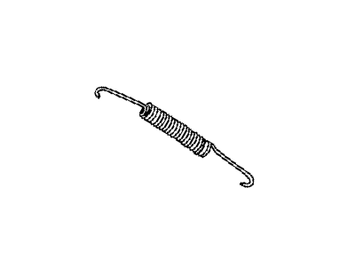 Mopar 4762116 Spring-Lower Shoe Return