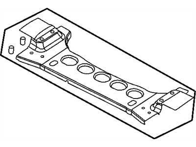 Mopar 4878717AE CROSSMEMBER-Inner Support