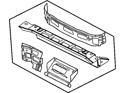 Mopar 4878718AC Panel-Rear Seat