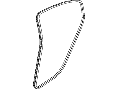 2013 Dodge Avenger Door Seal - 1DZ08XXXAF