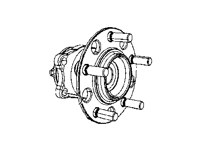 Jeep Compass Wheel Hub - 5105719AB