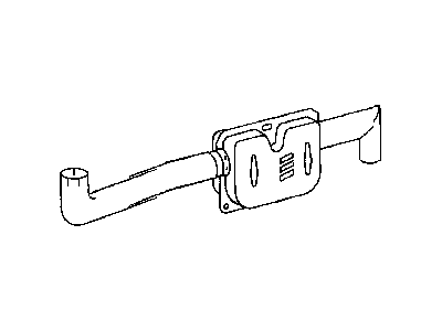 Mopar 5103808AA Exhaust Muffler Outlet