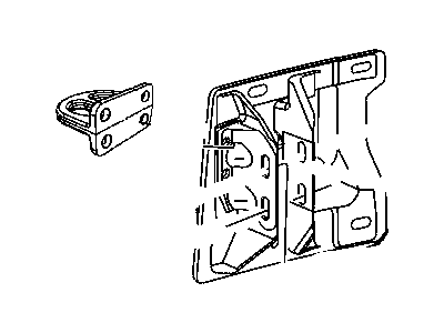 Mopar 68196253AB Bracket-Tow Hook