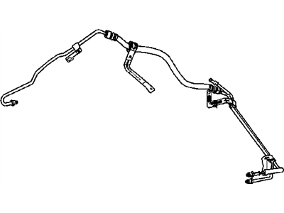 Mopar 5105087AN Hose-Power Steering Pressure