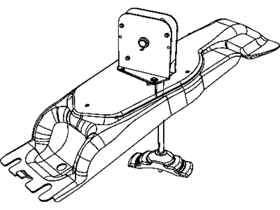 Mopar 55113028AI WINCH-Spare Tire Carrier