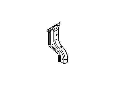 Mopar 5115266AA Reinforce-WHEELHOUSE Inner