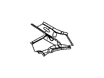 Mopar 5074087AA REINFMNT-D Pillar Upper