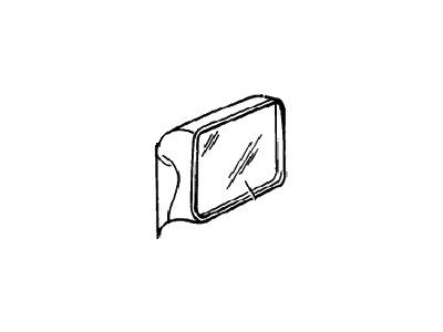 1985 Dodge Caravan Car Mirror - 4339319