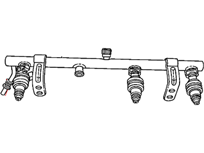 Dodge Neon Fuel Rail - 5014312AB