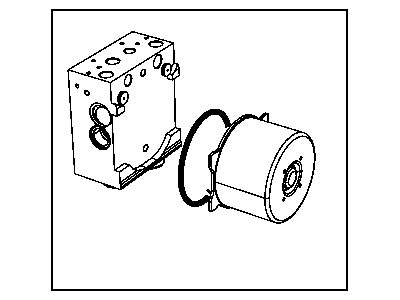 Mopar 68089525AA Abs Control Module