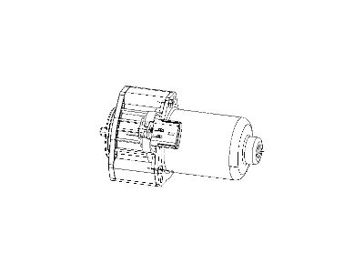 Mopar 68026953AA Gear Motor-Transfer Case