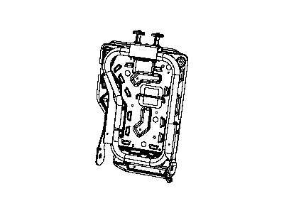 Mopar 68004476AA Frame-Rear Seat Back