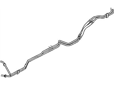 Mopar 55038177AA Hose-Oil Cooler Pressure And Ret