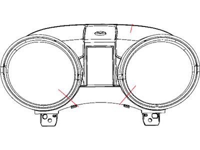 Mopar 5172605AI Cluster-Instrument Panel