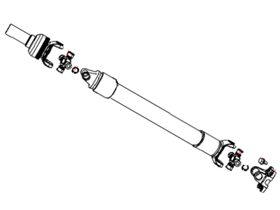 Mopar 52853223AC Rear Drive Shaft