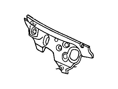 Mopar 4724400 Engine Compartment Silencer Dash Panel