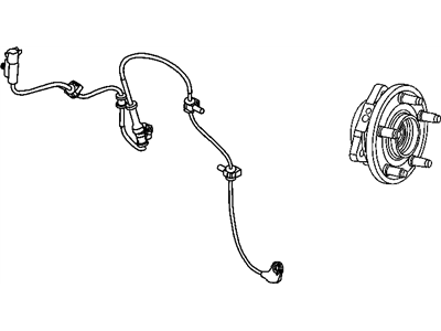 Mopar 52089434AB Hub And Bearing Assembly