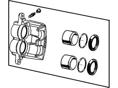 Jeep Commander Brake Caliper - 5143692AA