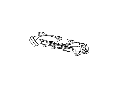 Mopar 53013848AG Exhaust Manifold