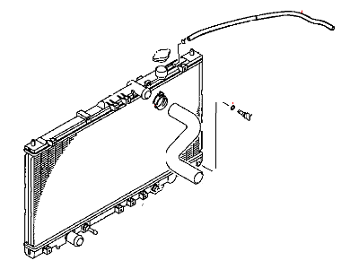 Chrysler Sebring Radiator - 2AMR2410AA