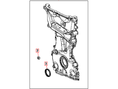 Mopar 5047539AD Cover-Timing Case