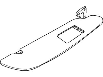 Mopar 5ES01TL2AC Visor