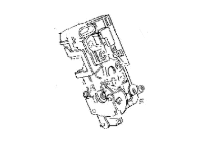 1992 Dodge Viper Door Latch Assembly - 4643034