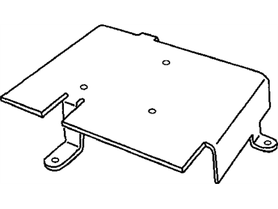 Mopar 56043299AA Bracket-Satellite Receiver