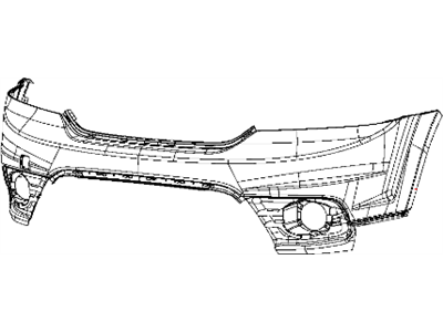 Dodge Journey Bumper - 5QZ97TZZAA