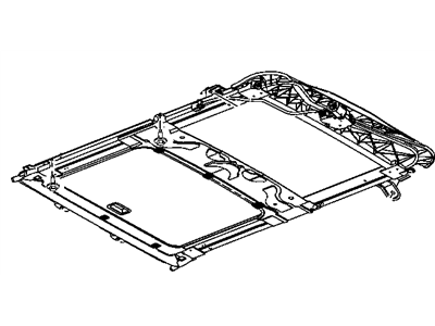 Mopar 5101844AA SUNROOF-Water TROUGH