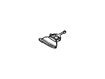 Mopar 5072905AA Latch-Console Lock