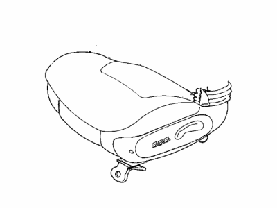 Mopar YB821L2AA Front Seat Cushion