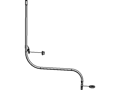 Mopar 53021322AF Tube-Engine Oil Indicator