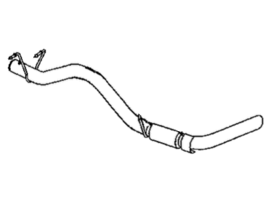 2002 Dodge Ram 3500 Exhaust Pipe - E0055175